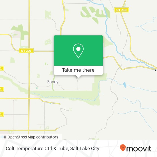 Mapa de Colt Temperature Ctrl & Tube