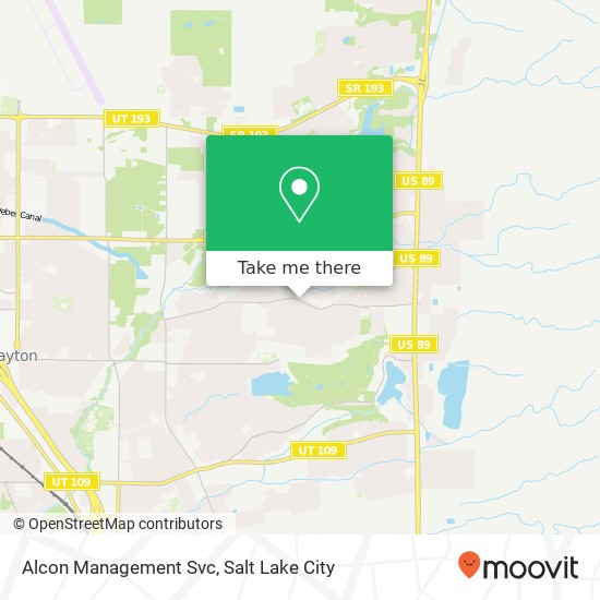 Alcon Management Svc map