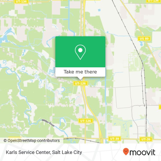 Karls Service Center map