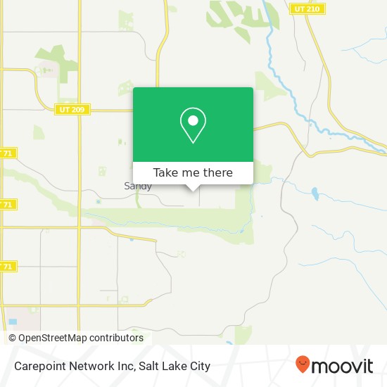Carepoint Network Inc map