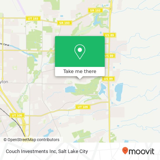 Couch Investments Inc map