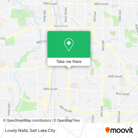 Lovely Nails map