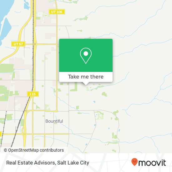 Real Estate Advisors map