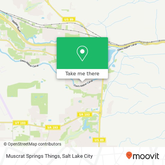 Mapa de Muscrat Springs Things