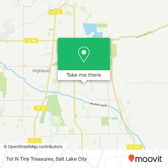 Tot N Tiny Treasures map