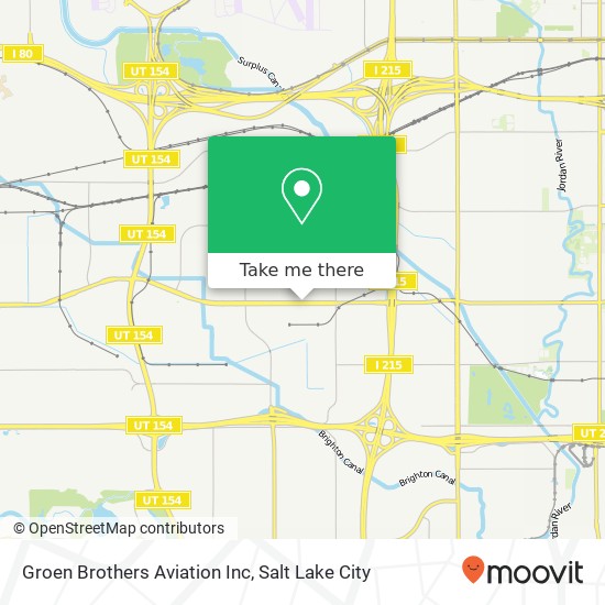 Groen Brothers Aviation Inc map