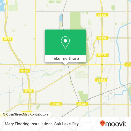 Mery Flooring Installations map