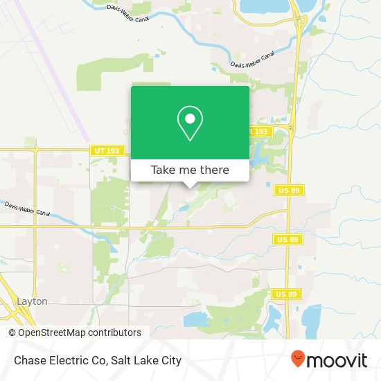 Chase Electric Co map