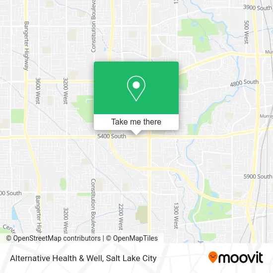 Alternative Health & Well map