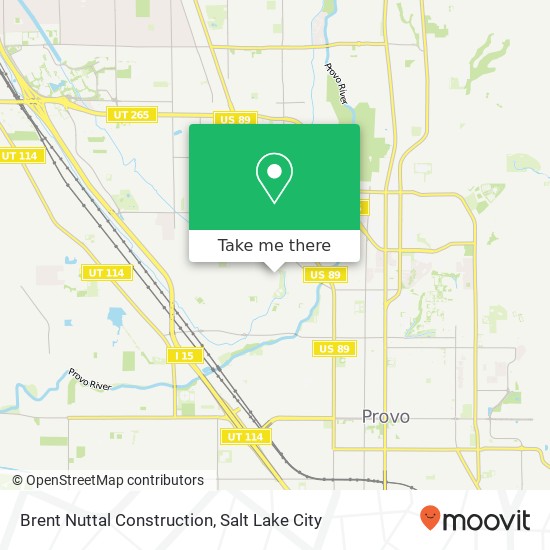 Brent Nuttal Construction map