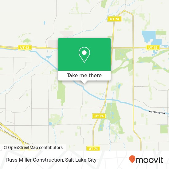 Russ Miller Construction map