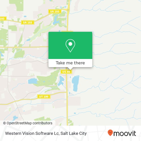 Mapa de Western Vision Software Lc