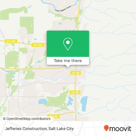 Jefferies Construction map