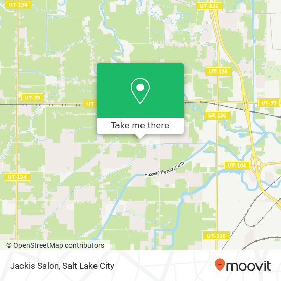 Jackis Salon map