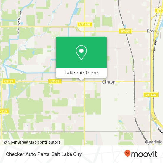 Checker Auto Parts map