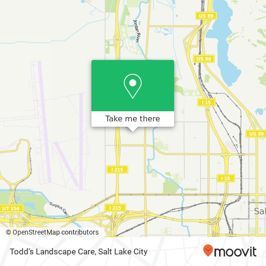 Mapa de Todd's Landscape Care