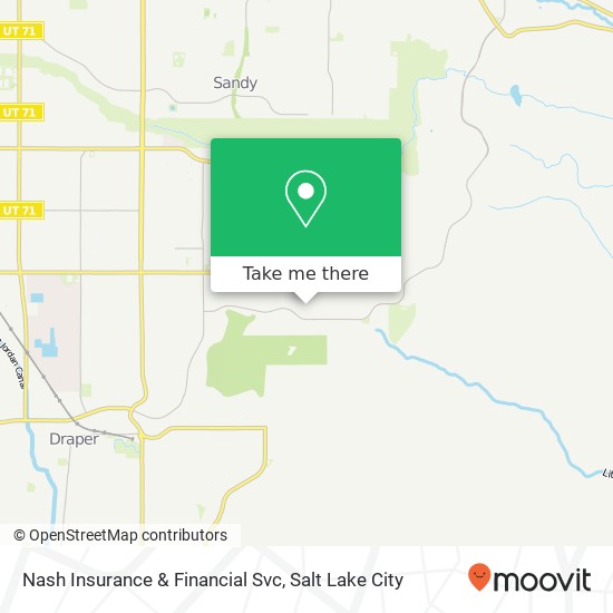 Mapa de Nash Insurance & Financial Svc