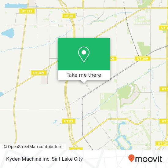 Kyden Machine Inc map