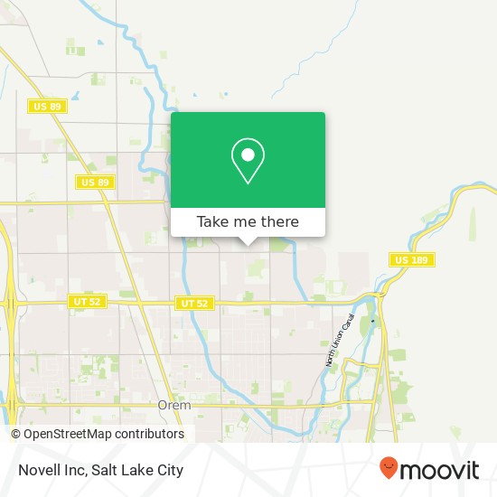 Novell Inc map