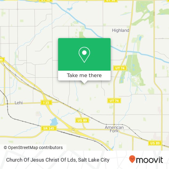 Church Of Jesus Christ Of Lds map