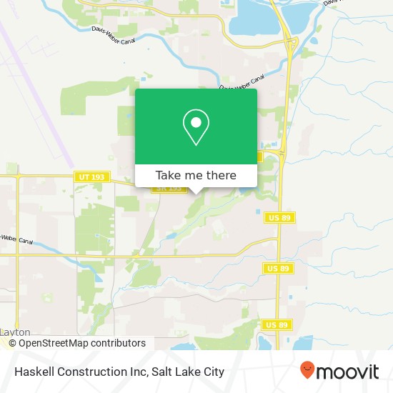 Mapa de Haskell Construction Inc