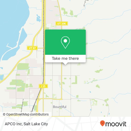 APCO Inc map