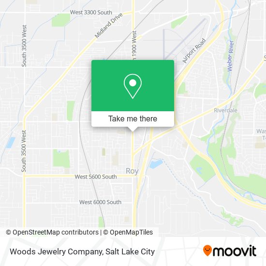Woods Jewelry Company map