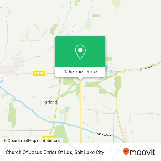 Church Of Jesus Christ Of Lds map