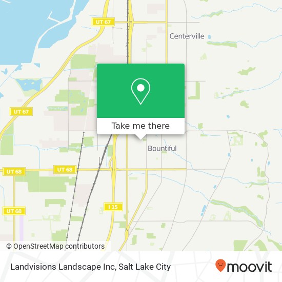 Landvisions Landscape Inc map