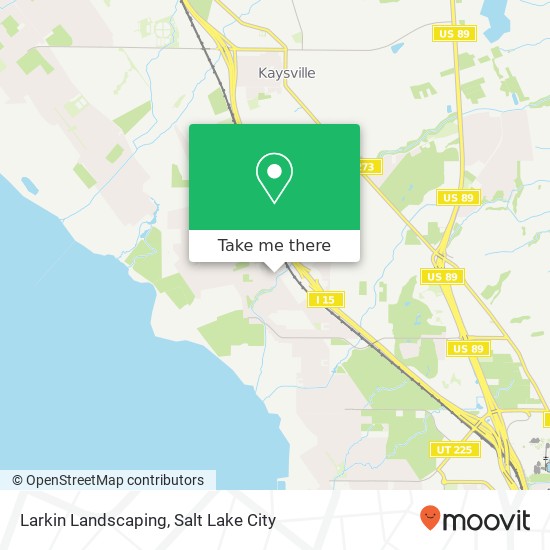 Larkin Landscaping map