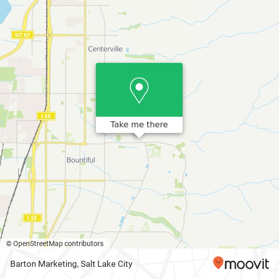 Barton Marketing map