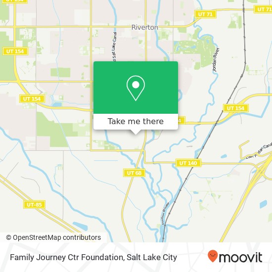 Family Journey Ctr Foundation map