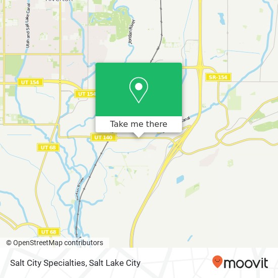 Salt City Specialties map