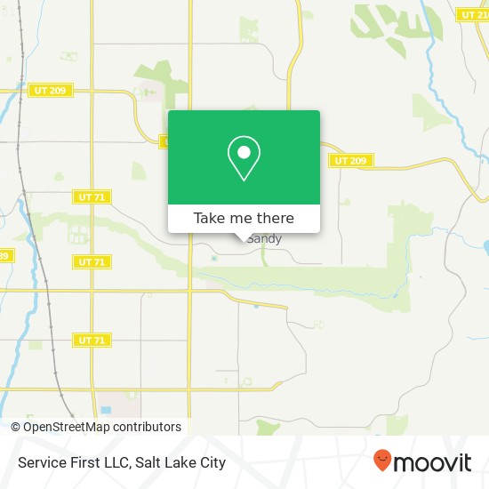 Service First LLC map