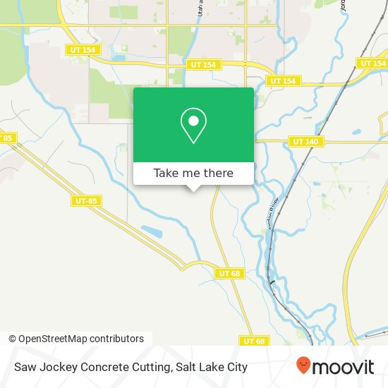 Saw Jockey Concrete Cutting map