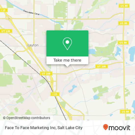 Face To Face Marketing Inc map