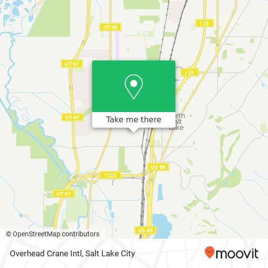 Overhead Crane Intl map