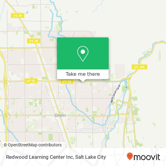 Mapa de Redwood Learning Center Inc