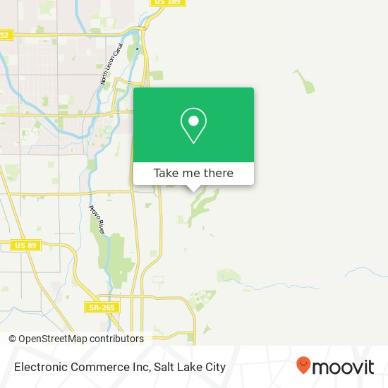 Electronic Commerce Inc map