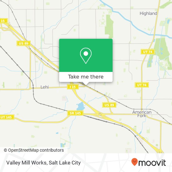 Mapa de Valley Mill Works