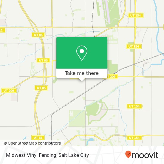 Midwest Vinyl Fencing map