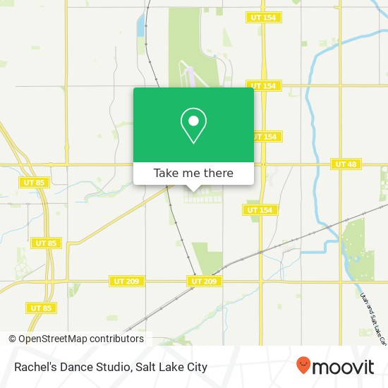 Mapa de Rachel's Dance Studio