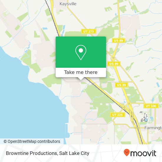 Browntine Productions map