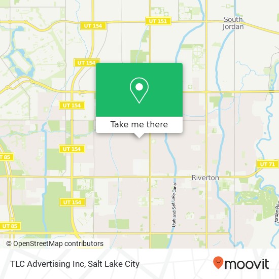 TLC Advertising Inc map