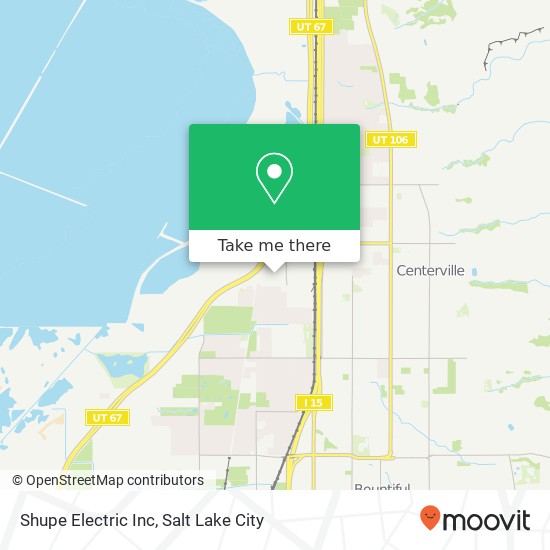 Shupe Electric Inc map