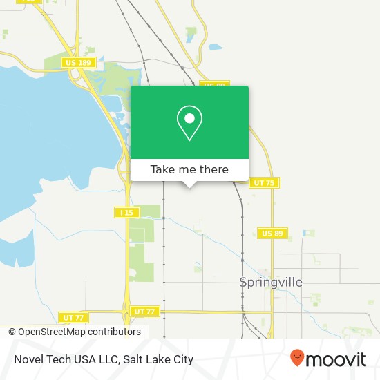 Novel Tech USA LLC map