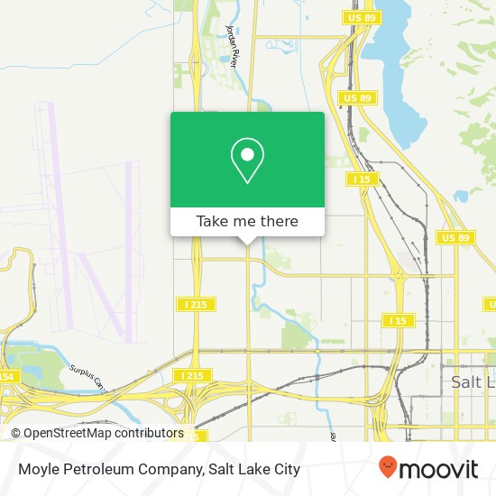 Moyle Petroleum Company map