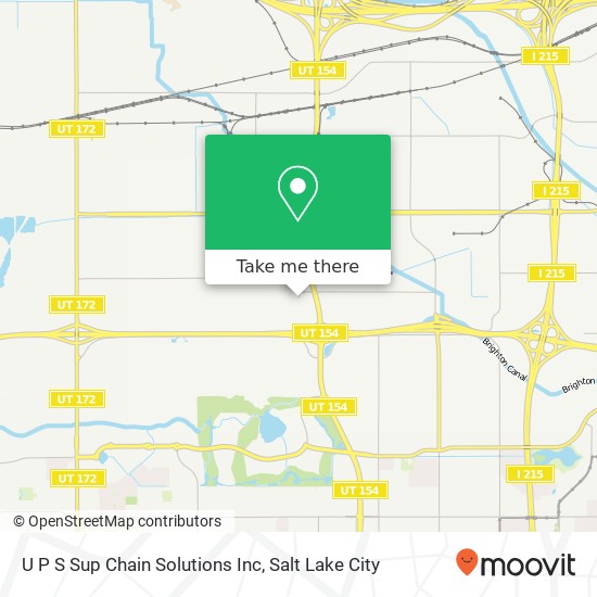 U P S Sup Chain Solutions Inc map