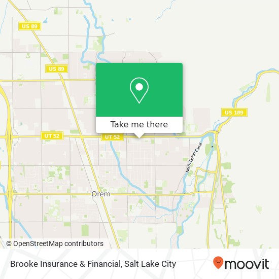 Brooke Insurance & Financial map