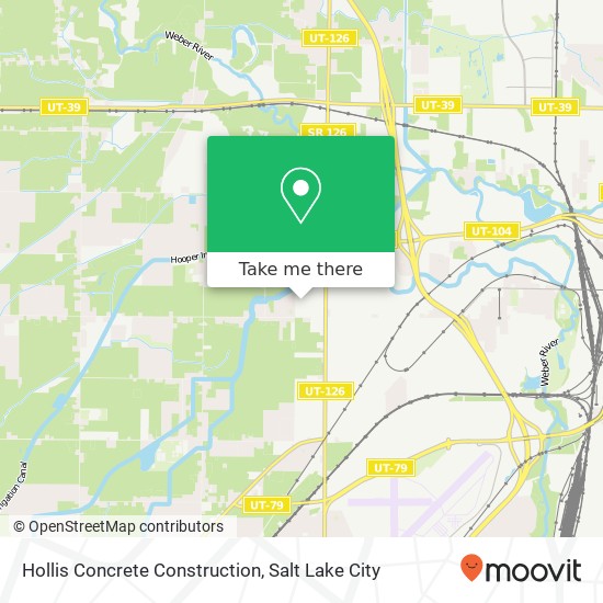 Mapa de Hollis Concrete Construction